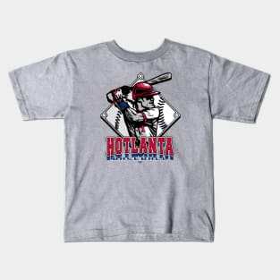 Hotlanta Forever Diamond Baseball Kids T-Shirt